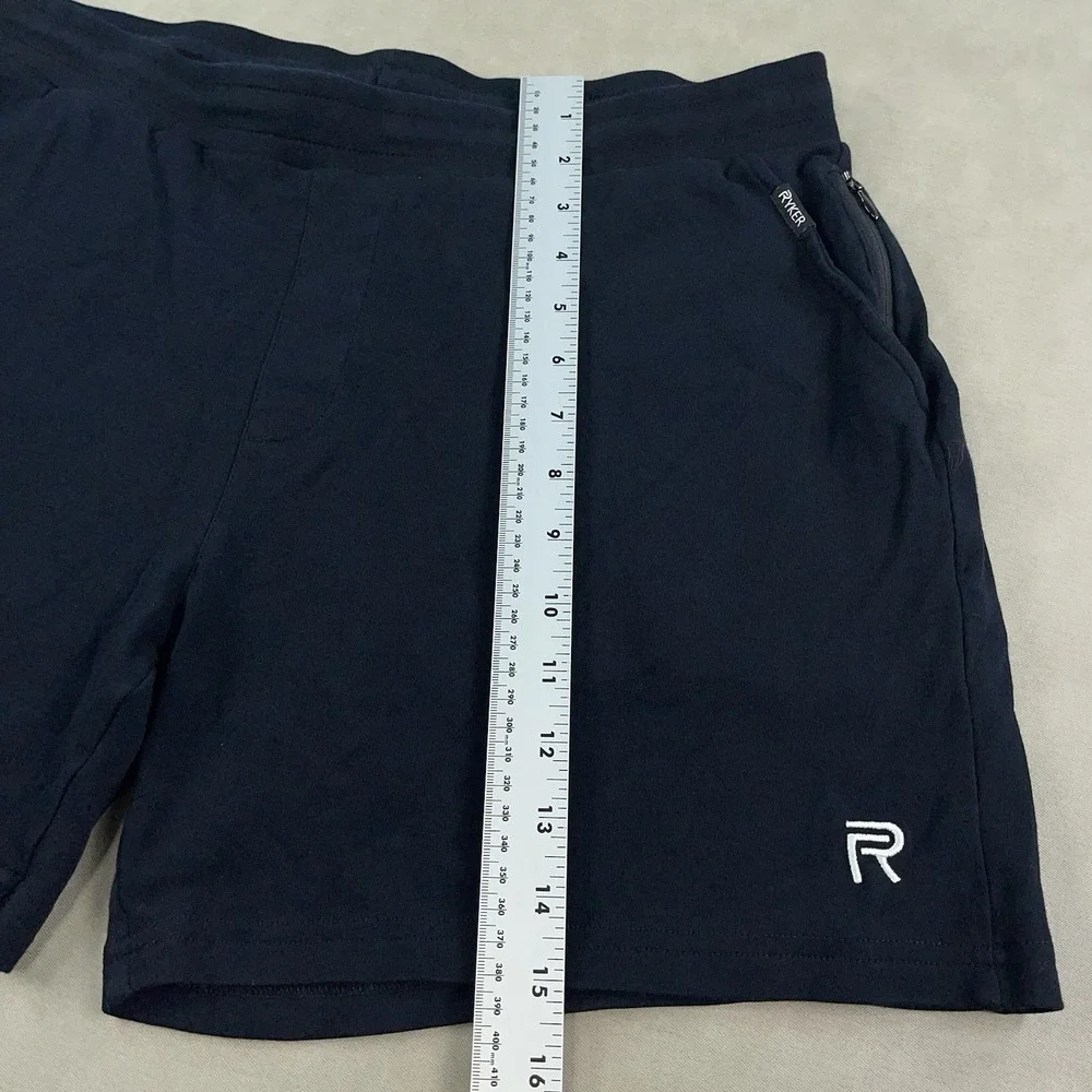 Ryker The Ares Shorts Men XL Black 100% Organic Cotton Workout 5